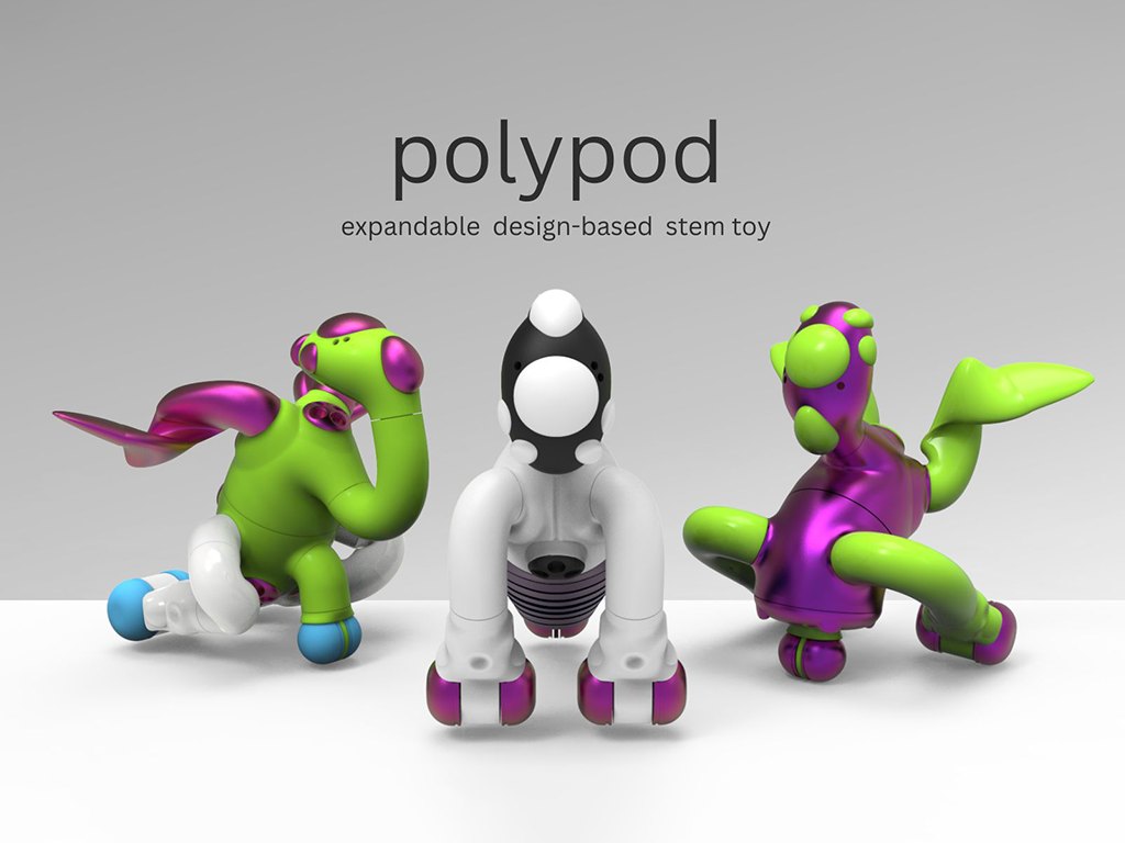 Polypod: Expandable Design-based STEM toy