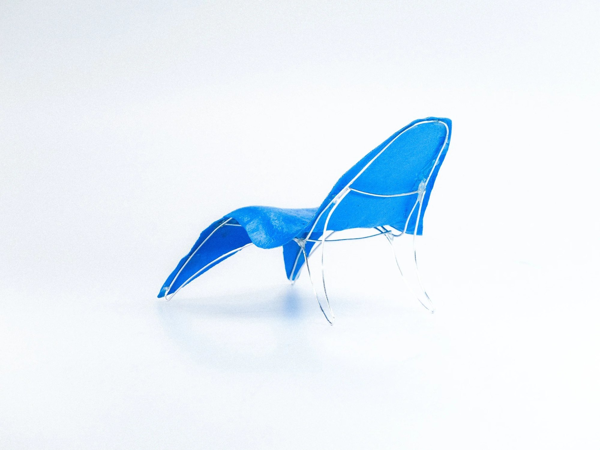 The LDPE Shell Wraps Over the Metal Frame